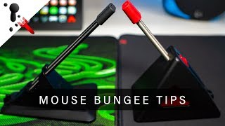 How To Mouse Bungee with Razer Bungee V2 Review VS Zowie Camade [upl. by Lundquist]