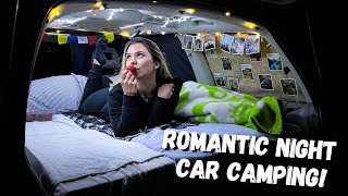 Romantic Night Stealth Car Camping [upl. by Adan246]