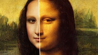 how MONA LISA looked in REAL LIFE [upl. by Nadya]