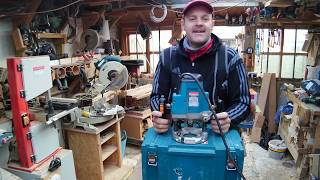 Makita 12quot router The BEAST in a box a review of the iconic Makita 12quot router [upl. by Herwig]