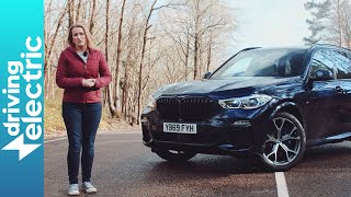 BMW X5 xDrive45e plugin hybrid review – DrivingElectric [upl. by Puglia38]