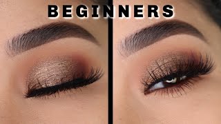 EASY Eyeshadow Tutorial For Hooded Eyes [upl. by Foulk399]