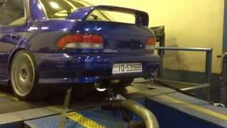 Anti Lag Flame Thrower 2000 Subaru Impreza Sti 20L ViPec ECU Tuned By Ahmad Daham [upl. by Moria]