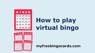 How to play Virtual Bingo [upl. by Alacim925]