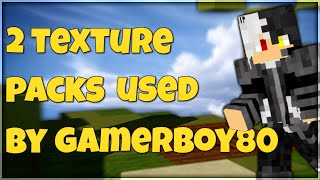 Top 2 Gamerboy80 Texture Packs  AciDicBliTzz Short Sword Pack  Minecraft Hypixel Bedwars 18 [upl. by Swope588]