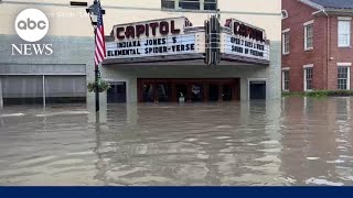 Catastrophic flooding in Vermont prompts state of emergency [upl. by Gilmour]