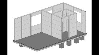 Sistemas constructivos prefabricados en RevitParte 1 [upl. by Kcirrek]