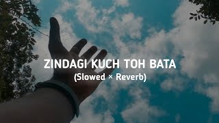 ZINDAGI KUCH TOH BATA  Slowed × Reverb [upl. by Aicirtam291]