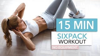 15 MIN SIXPACK WORKOUT  intense ab workout  No Equipment I Pamela Reif [upl. by Aindrea]