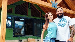 Couple Turns Raw Land Into Dream Sustainable Homestead  2 Years In 15 Minutes [upl. by Ahola210]