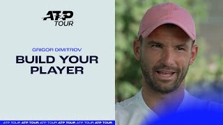 Dimitrov builds his PERFECT player 🤔 [upl. by Nahamas]