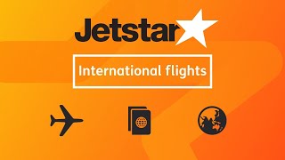 What to do at the airport on a Jetstar Australia International flight [upl. by Barden]