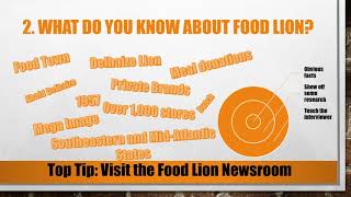 Top 5 Most Common Food Lion Interview Questions and Answers [upl. by Yerfdog]