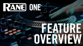 RANE ONE  Professional Motorized DJ Controller  FEATURE OVERVIEW [upl. by Derwood]