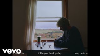 Jeremy Zucker  brooklyn boy Lyric Video [upl. by Ahsead270]