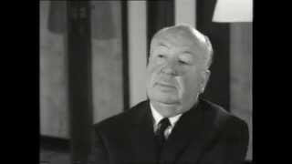 Alfred Hitchcock 1960 BBC TV interview [upl. by Ashly]