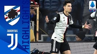 Sampdoria 12 Juventus  Ronaldo Header Wins It for the Visitors  Serie A TIM [upl. by Wasson]