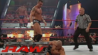 Randy Orton vs Maven RAW Aug 252003 [upl. by Jonathan]