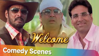 Welcome  Best Comedy Scenes  Akshay Kumar Paresh Rawal  Nana Patekar  Bollywood Comedy [upl. by Celestia24]