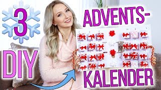 3 DIY ADVENTSKALENDER  40 IDEEN ZUM BEFÜLLEN TheBeauty2go [upl. by Kato314]