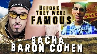 SACHA BARON COHEN  Before They Were Famous [upl. by Gievlos560]