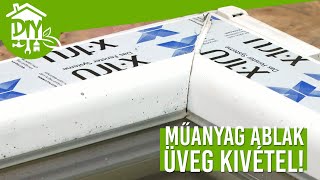 Hogyan vegyük ki a az üveget egy műanyag ablakból  Green Cottage DIY [upl. by Gapin]