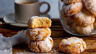 You NEED to bake a batch of these Amaretti Cookies [upl. by Adim]