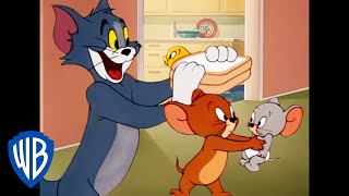 Tom amp Jerry  The Greatest Babysitters  Classic Cartoon Compilation  WB Kids [upl. by Dawna]