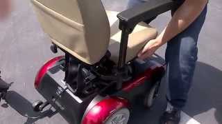 electric wheelchair liberty 312 disassembling [upl. by Nosreip]