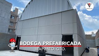 Bodega con muros prefabricados [upl. by Arelus]