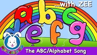 The Alphabet Song with lyrics  Nursery Rhymes [upl. by Oskar]