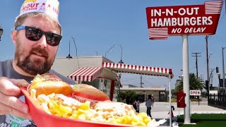 The Original InNOut Burger  Free Samples amp Fast Food University [upl. by Nonnac636]