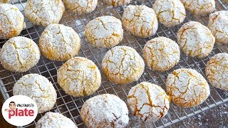 AMARETTI BISCUITS  How to Make Almond Amaretti Cookies [upl. by Erinna]