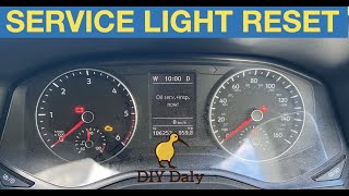 VW Amarok Oil Change due amp Service inspection light reset procedure [upl. by Jedlicka610]