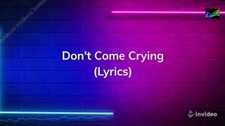 Dont come crying by TryHardNinja  Lyrics [upl. by Montana]