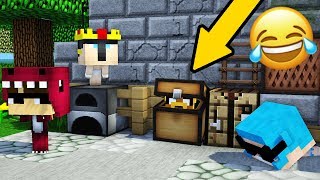 ¿EL MEJOR ESCONDITE DE MINECRAFT 😂📦 DENTRO DE UN COFRE  EL ESCONDITE 22 [upl. by Donni399]