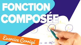 Fonction Composée  Cours et Applications  Mathrix [upl. by Kcirdnek]