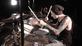 Luke Holland ft Sam Applebaum  Veil of Maya  Mikasa Dual Drum Cover [upl. by Ayanahs729]