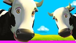 Cows Songs Mix  Kids Songs amp Nursery Rhymes [upl. by Ohcirej]