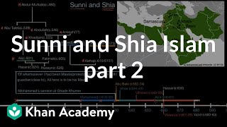 Sunni and Shia Islam part 2  World History  Khan Academy [upl. by Raye44]