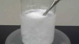 Dissolving Ammonium Nitrate An Endothermic Process [upl. by Nagard]