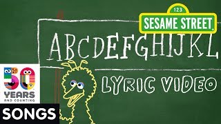 Sesame Street ABCDEFGHI  Animated Lyric Video [upl. by Eliath]