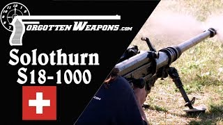 Solothurn S181000 The Pinnacle of AntiTank Rifles [upl. by Ahcurb]