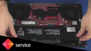 Replace the Battery  HP OMEN Notebook PC 15  HP Support [upl. by Tisbe]