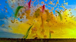 Amazing Daytime Fireworks in Italy [upl. by Naired]