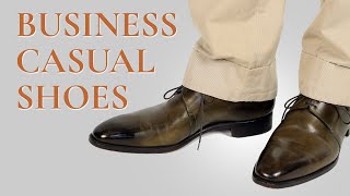 Business Casual Mens Shoes amp How To Wear Them [upl. by Nottap278]