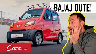 Bajaj Qute Review  Indepth test drive of South Africa’s cheapest “car” [upl. by Rog]