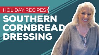 Holiday Recipes Grandmother Pauls Southern Cornbread Dressing Recipe [upl. by Sivolc]