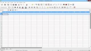 LibreOffice  OpenOffice  Hide Grid Lines [upl. by Batha]