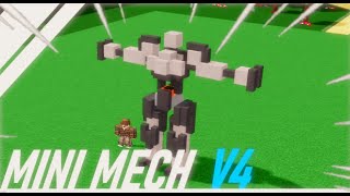 MINI MECH V4 TUTORIAL  Roblox Build a Boat [upl. by Imarej273]